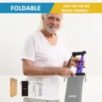 REHAND Walking Canes for Women & Men,Foldable Adjustable Collapsible Walking Stick for Seniors,Pivoting,Purple - Image 3