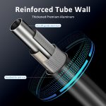 Walking Cane with LED Light, Folding Canes for Men & Women with Shock Absorption - Adjustable, Lightweight Collapsible Walking Sticks with Comfort Grip Handle, Heavy Duty All Terrain Tip - Image 4