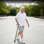 Walking Cane with LED Light, Folding Canes for Men & Women with Shock Absorption - Adjustable, Lightweight Collapsible Walking Sticks with Comfort Grip Handle, Heavy Duty All Terrain Tip - Image 6