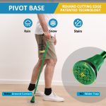 REHAND Walking Cane - Foldable, Adjustable, Collapsible Walking Canes for Men & Women, Heavy Duty All Terrain Tip, with Travel Bag | Walking Sticks for Seniors & Adults - Image 7