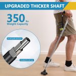 REHAND Walking Cane for Men & Women - Foldable, Adjustable, Lightweight, Self Standing Pivot Walking Cane, Soft Handle Grip, with Travel Bag, Walking Sticks for Seniors & Adults - Image 8